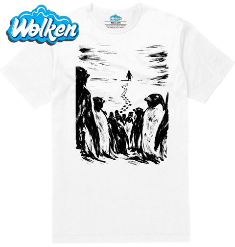 Obrázek produktu Pánské tričko Odvážný Tučňák But Why