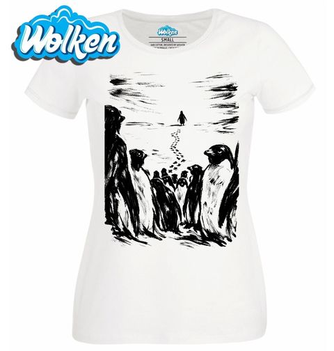 Obrázek produktu Dámské tričko Odvážný Tučňák But Why