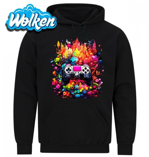 Obrázek produktu Pánská mikina Neonový Herní ovladač