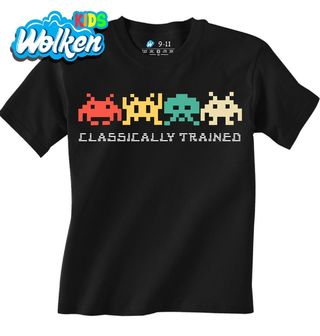Dětské tričko Space Invaders Classically Trained 8bit.jpg