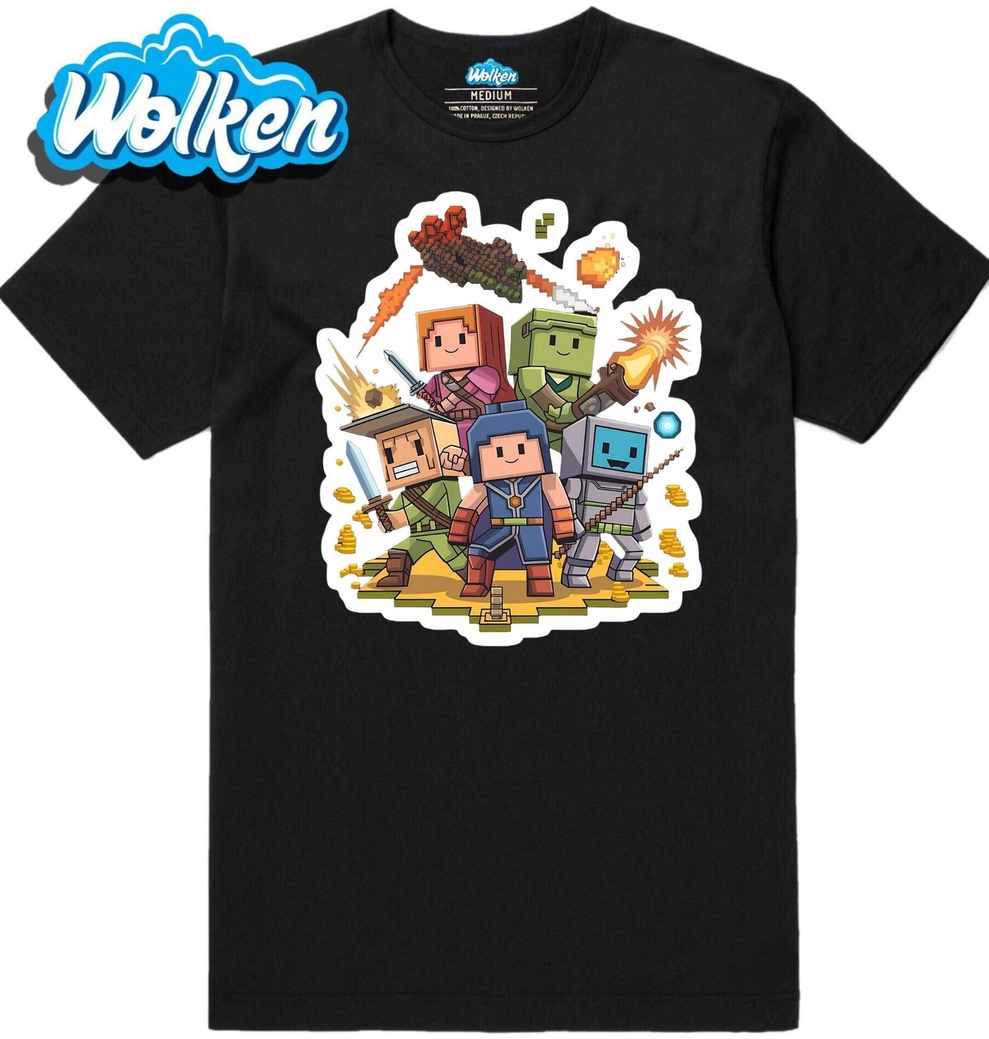 Pánské tričko Roblox Bojovníci.jpg