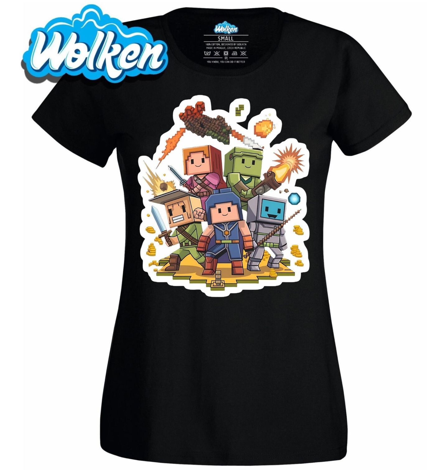 Dámské tričko Roblox Bojovníci.jpg