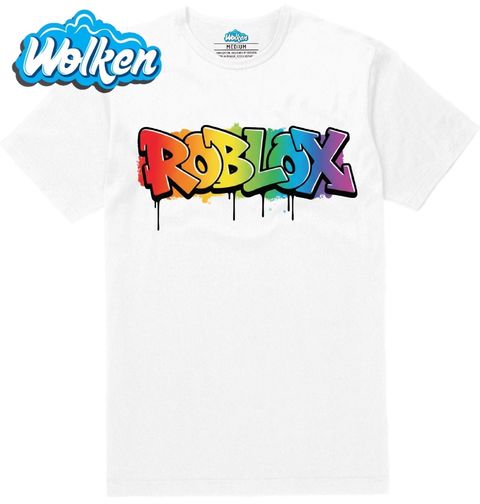Obrázek produktu Pánské tričko Duhové Roblox Graffiti