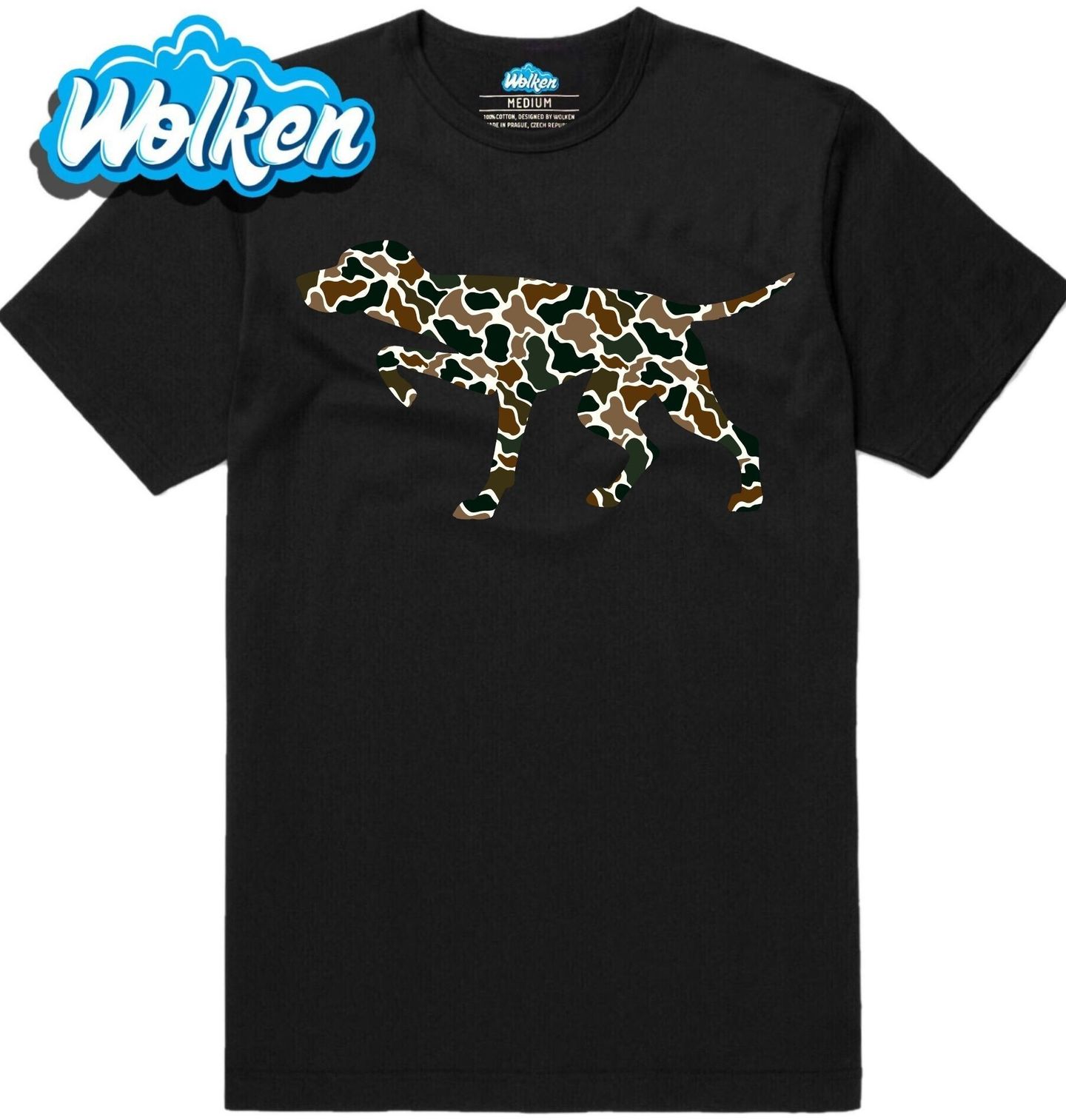 Pánské tričko Maskovaný Německý ohař krátkosrstý.jpg