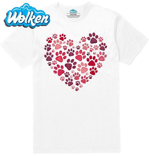 Obrázek produktu Pánské tričko Srdce z Tlapek