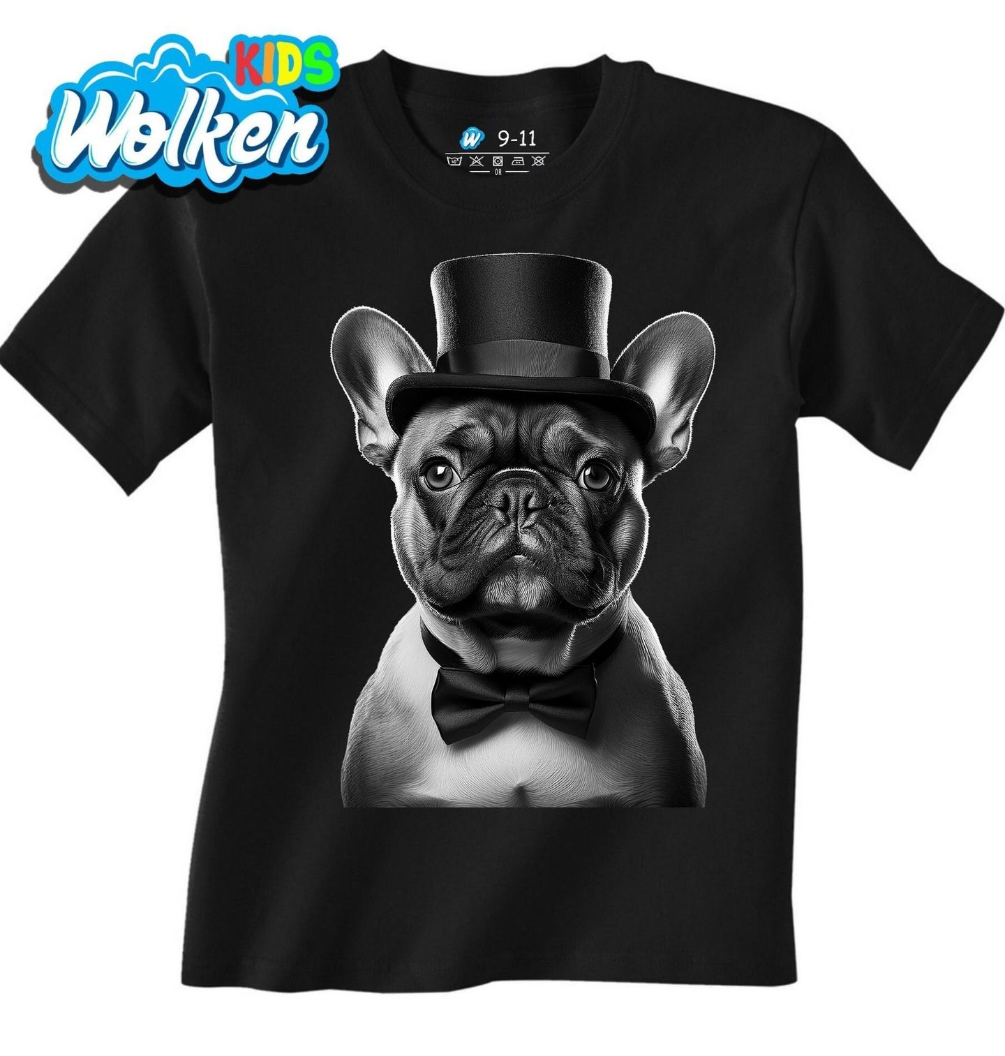 Dětské tričko Gentleman Francouzský buldoček.jpg