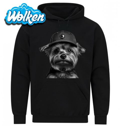 Obrázek produktu Pánská mikina Jorkšírský teriér s Kšiltovkou