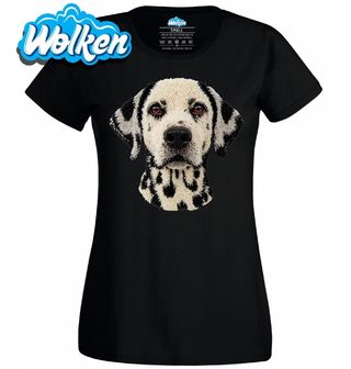 Dámské tričko Háčkovaný Dalmatian.jpg