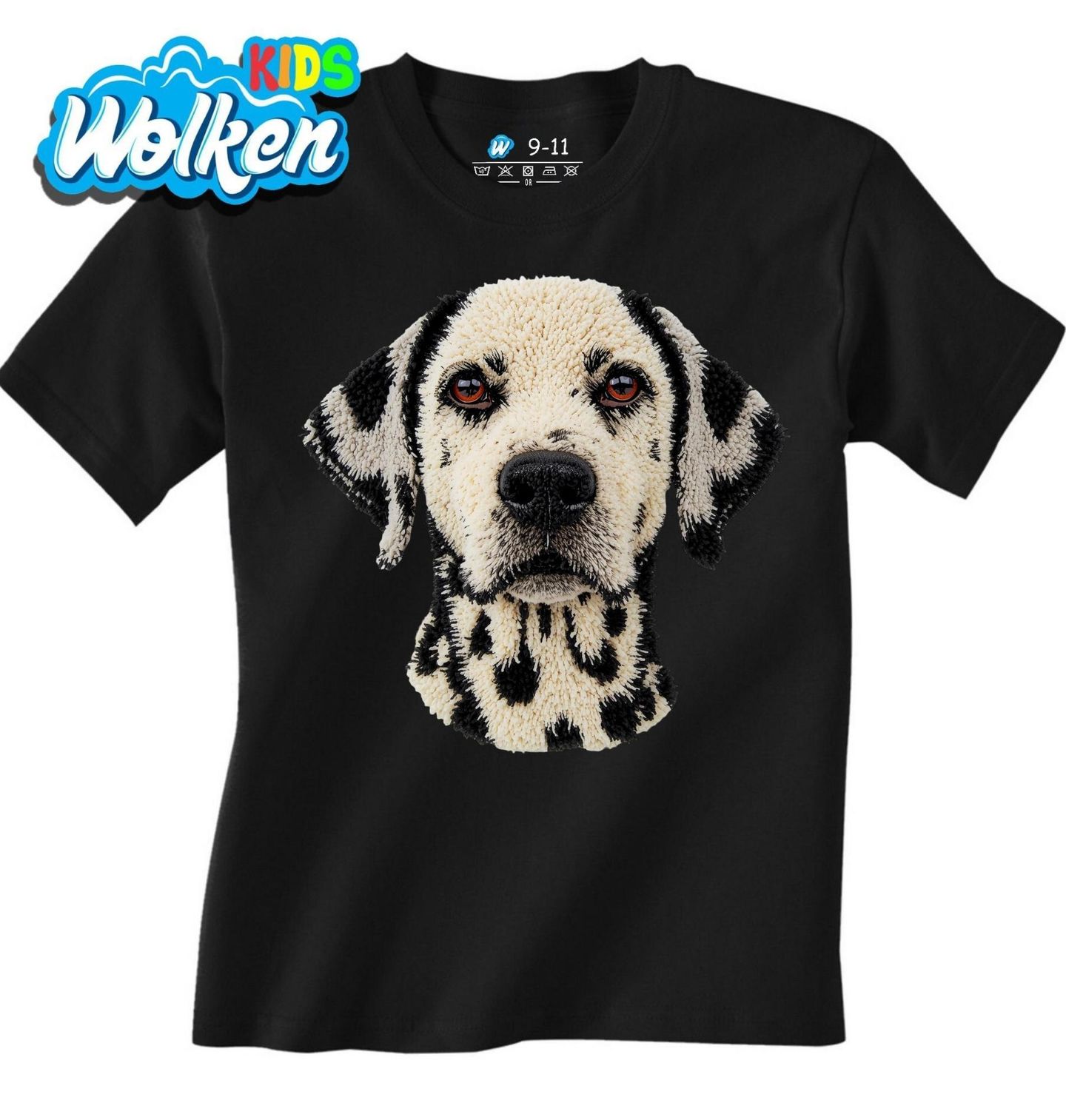 Dětské tričko Háčkovaný Dalmatian.jpg