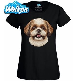 Dámské tričko Háčkovaný Shih-tzu.jpg