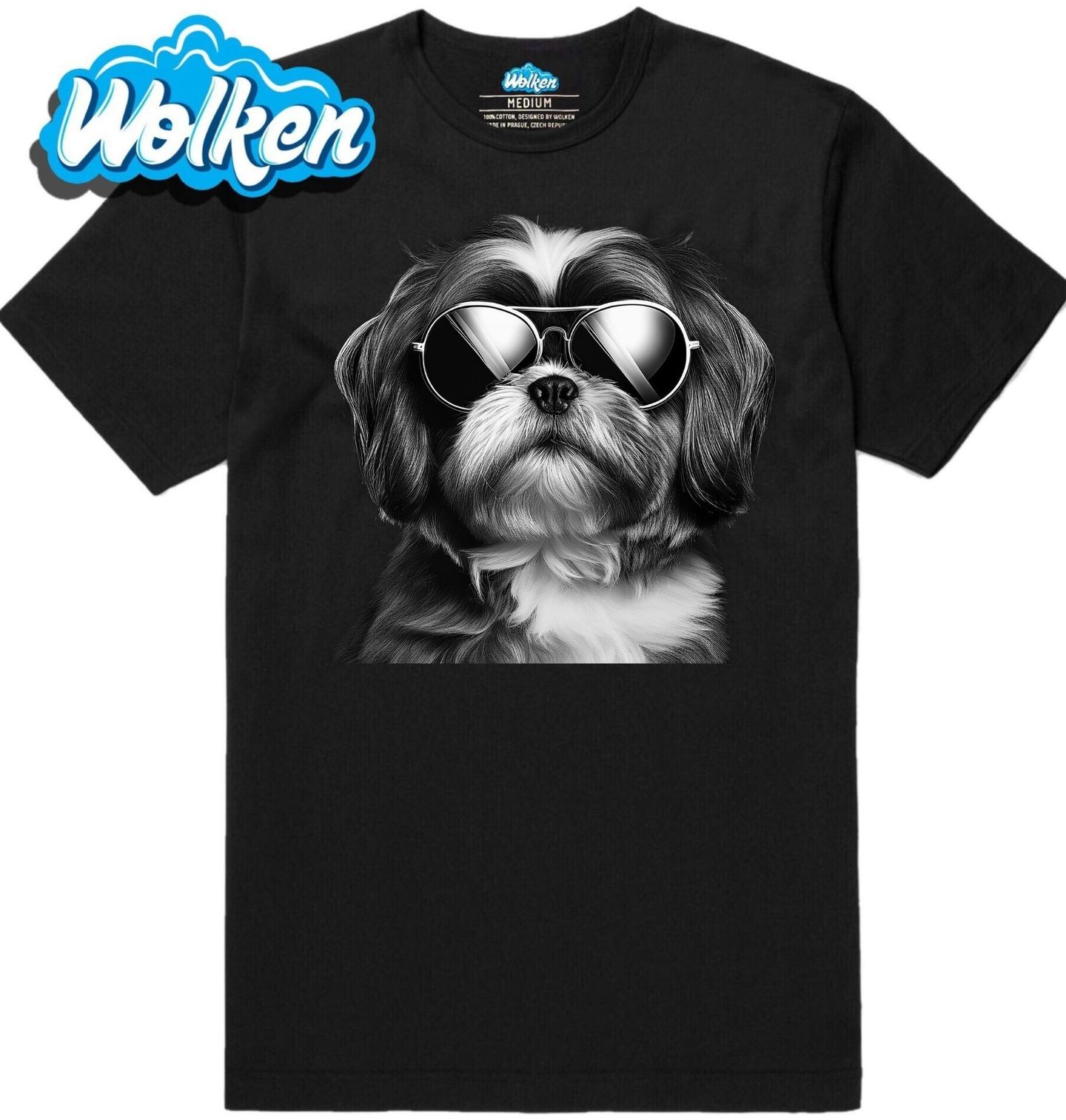 Pánské tričko Shih-tzu v Brýlích.jpg