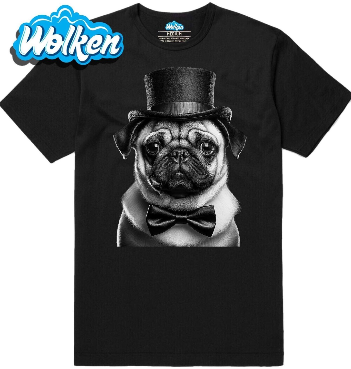 Pánské tričko Gentleman Mops.jpg