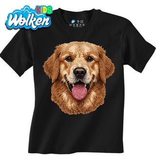 Dětské tričko Háčkovaný Zlatý retrívr.jpg