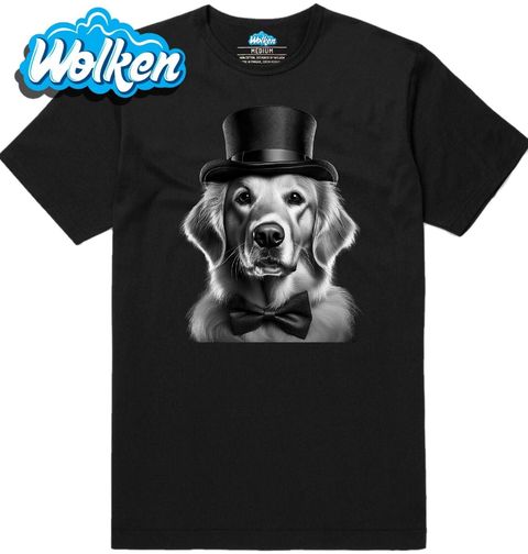 Obrázek produktu Pánské tričko Gentleman Zlatý retrívr