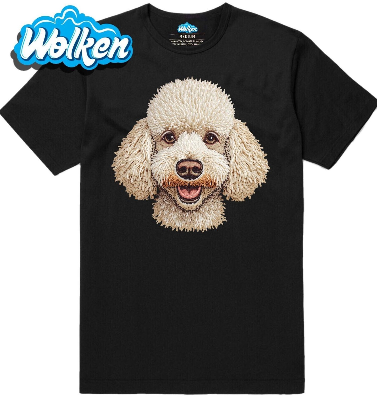 Pánské tričko Háčkovaný Pudl.jpg