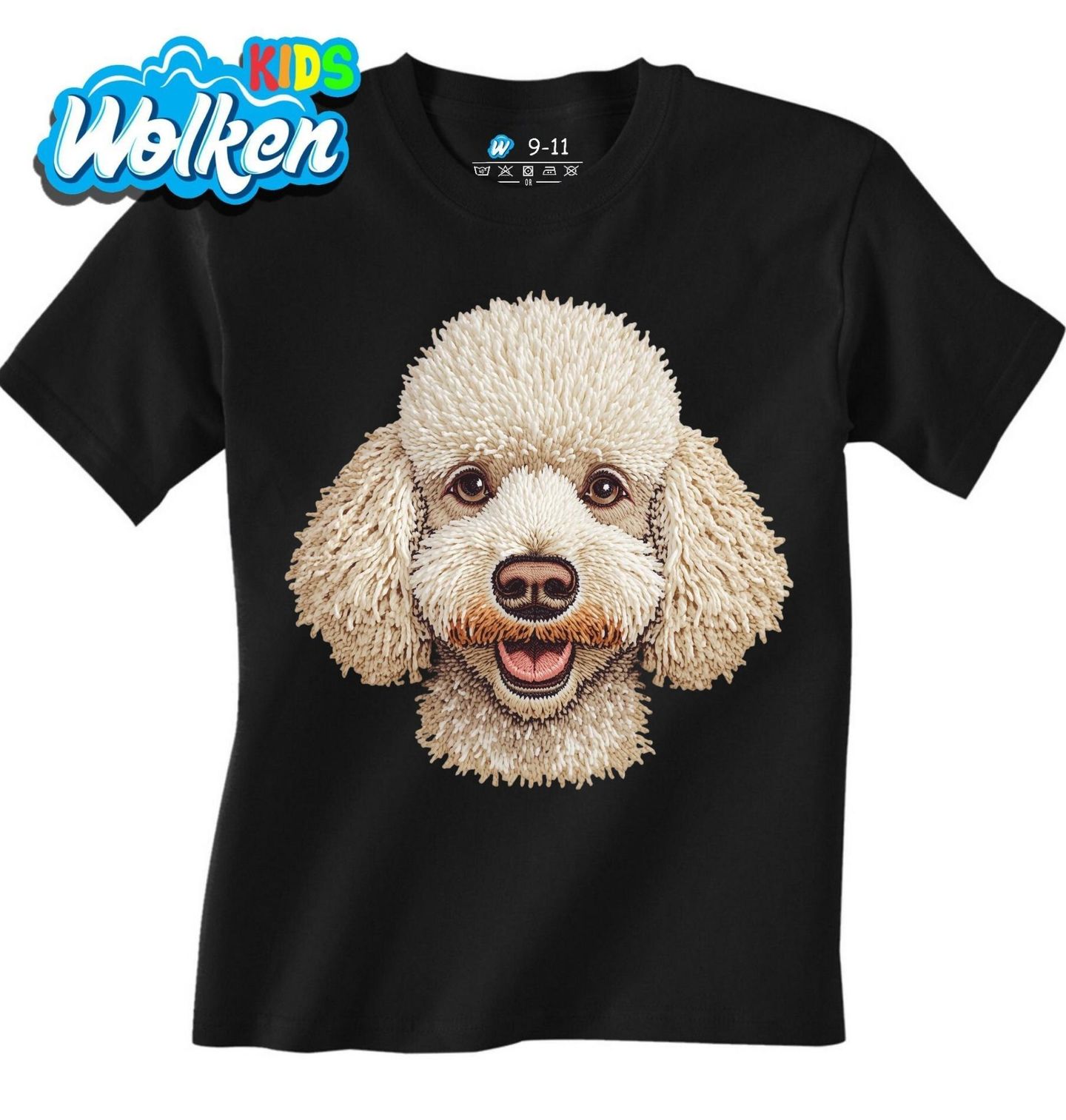 Dětské tričko Háčkovaný Pudl.jpg