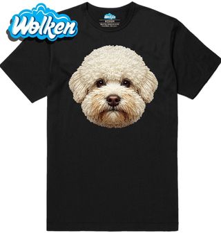 Pánské tričko Háčkovaný Bišonek.jpg