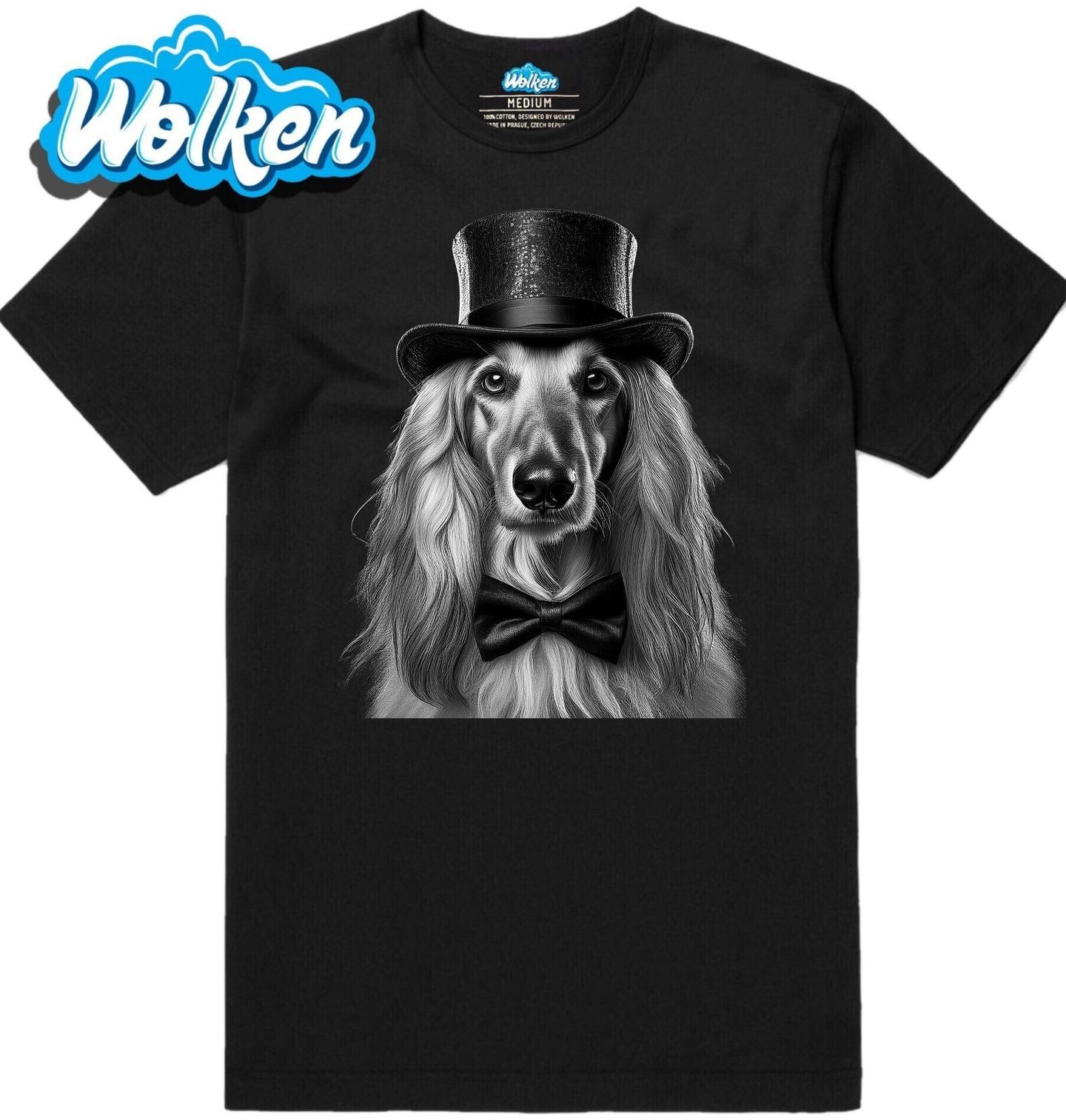 Pánské tričko Gentleman Afghánský chrt.jpg