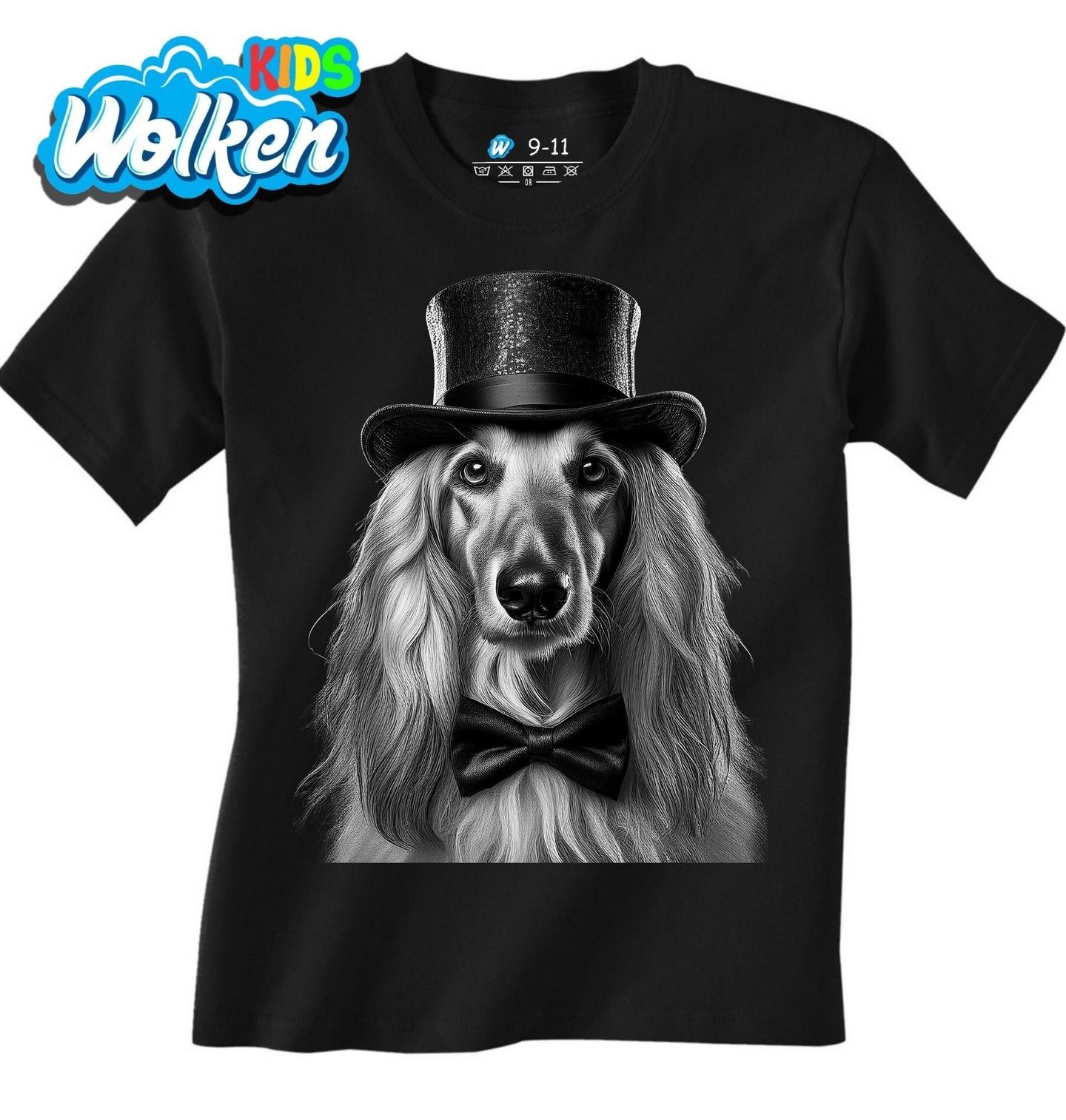 Dětské tričko Gentleman Afghánský chrt.jpg