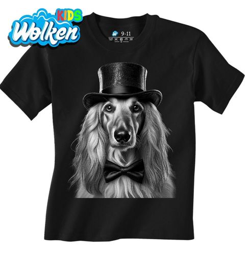 Obrázek produktu Dětské tričko Gentleman Afghánský chrt