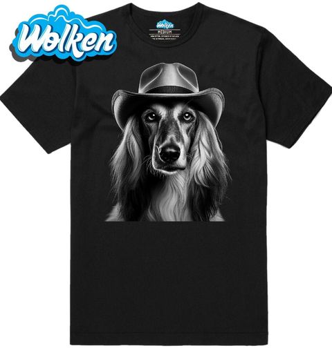 Obrázek produktu Pánské tričko Afghánský chrt s Kloboukem