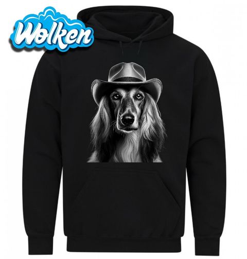 Obrázek produktu Pánská mikina Afghánský chrt s Kloboukem