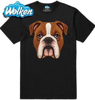 Pánské tričko Háčkovaný Anglický buldok.jpg