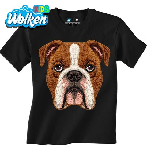 Obrázek produktu Dětské tričko Háčkovaný Anglický buldok