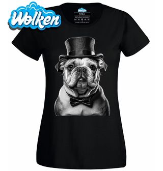 Dámské tričko Gentleman Anglický buldok.jpg