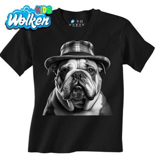 Dětské tričko Anglický buldok v Klobouku.jpg