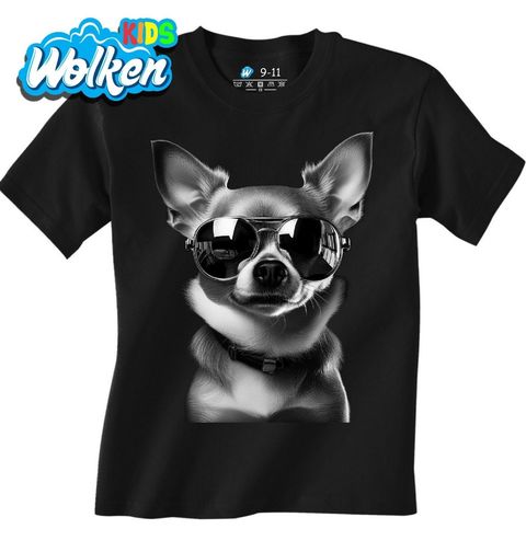 Obrázek produktu Dětské tričko Čivava s Brýlemi