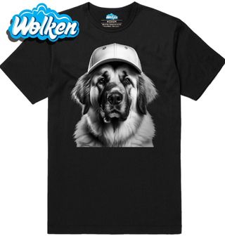 Pánské tričko Leonberger v Kšiltovce.jpg