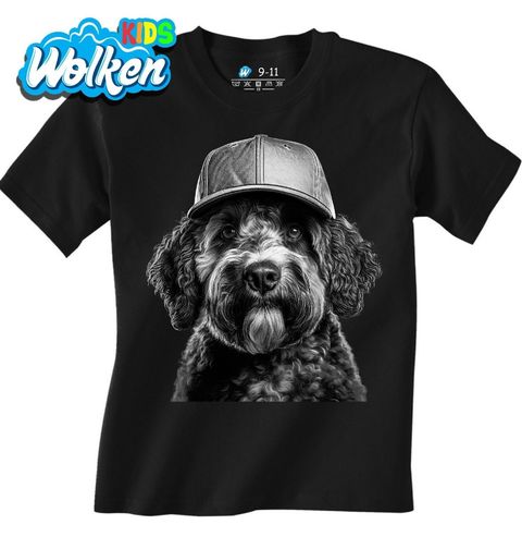 Obrázek produktu Dětské tričko Portugalský vodní pes s Kšiltovkou