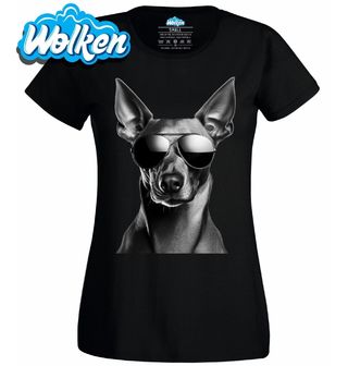 Dámské tričko Faraonský pes v Brýlích.jpg