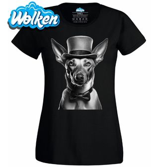 Dámské tričko Gentleman Faraonský pes.jpg