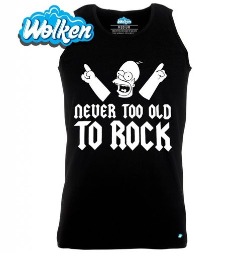 Obrázek produktu Pánské tílko Nikdy nejsi starej na rock´n´roll "Never too old to Rock"