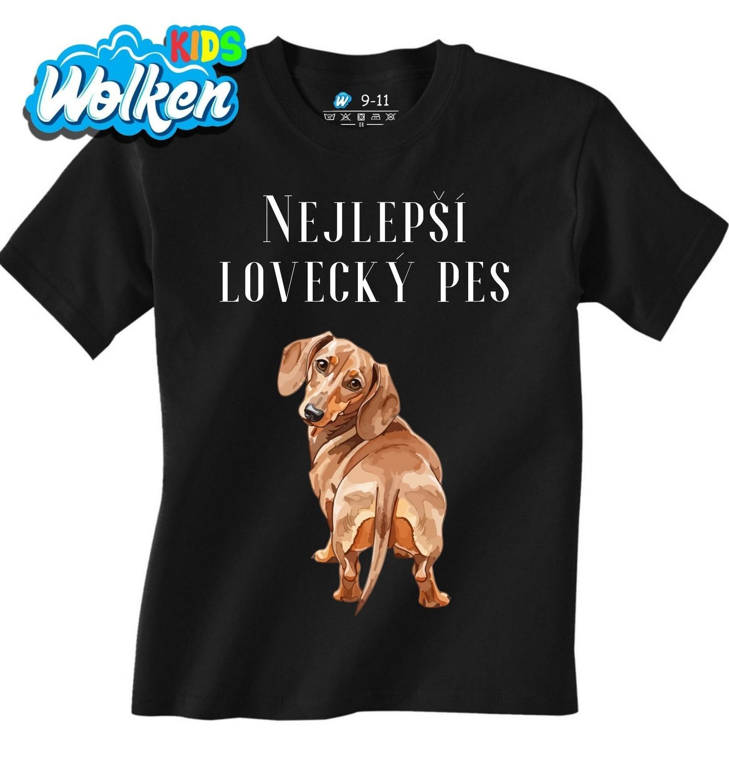 Dětské tričko Jezevčík Nejlepší lovecký pes.jpg