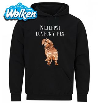 Mikina Jezevčík Nejlepší lovecký pes.jpg