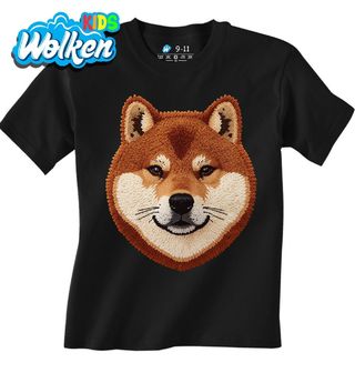 Dětské tričko Háčkovaný Shiba-Inu.jpg