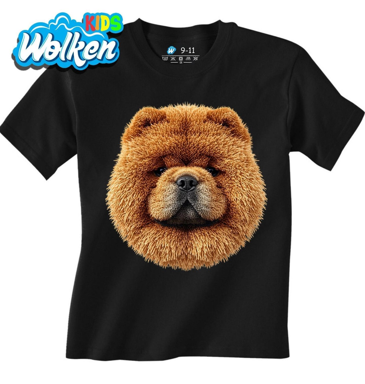 Dětské tričko Háčkovaný Chow Chow.jpg