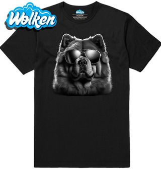 Pánské tričko Chow Chow v Brýlích.jpg