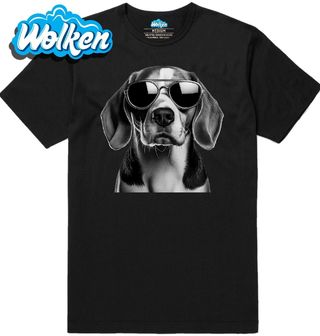 Pánské tričko Bígl v Brýlích.jpg