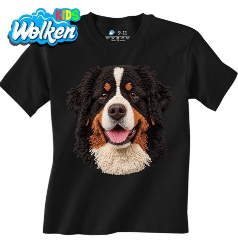 Obrázek produktu Dětské tričko Háčkovaný Bernský salašnický pes