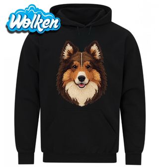 Mikina Hnědá Háčkovaná Šeltie.jpg