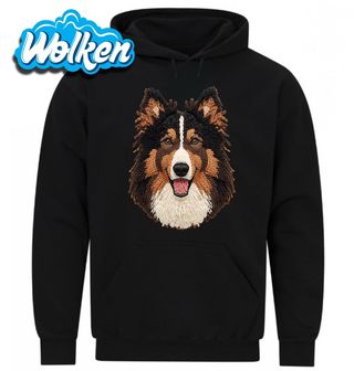 Mikina Černá Háčkovaná Šeltie.jpg