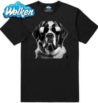 Pánské tričko Bernardýn v Brýlích.jpg