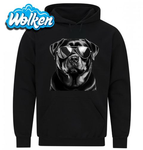 Obrázek produktu Pánská mikina Rotvajler s Brýlemi