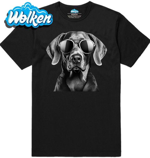 Obrázek produktu Pánské tričko Výmarský ohař s Brýlemi