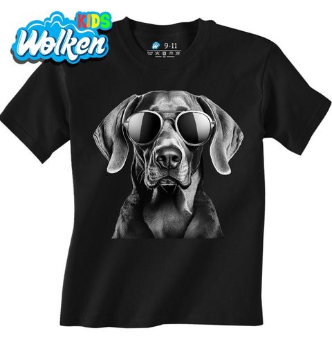 Obrázek produktu Dětské tričko Výmarský ohař s Brýlemi