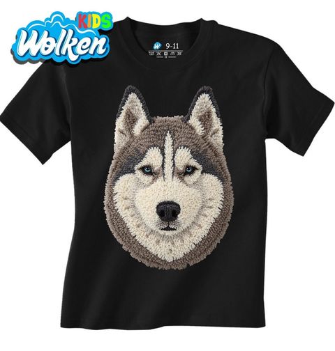 Obrázek produktu Dětské tričko Háčkovaný Aljašský malamut